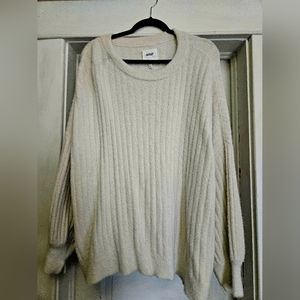 Aerie cream sweater